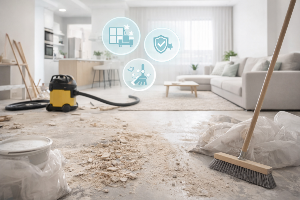 3 Lợi Ích Của Vệ Sinh Sâu Sau Sửa Chữa