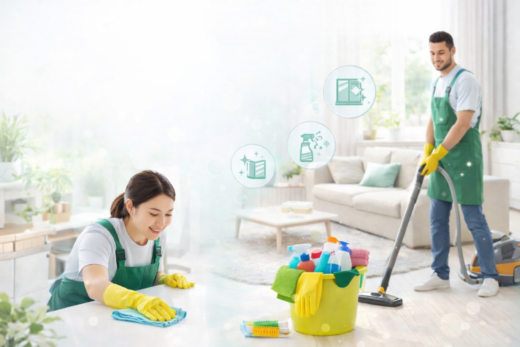 Dịch vụ Vệ sinh Nhà Cửa